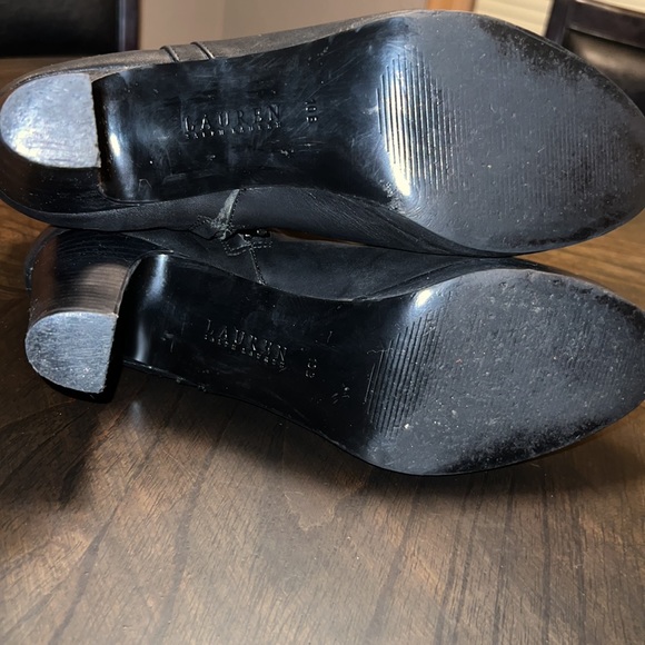 Lauren by Ralph Lauren Leather ankle boots - Picture 8 of 8